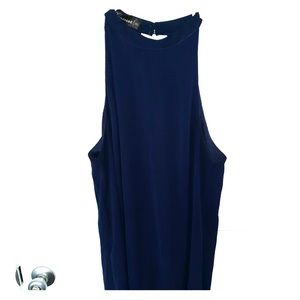 Navy blue dress